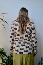 Leaf Bouquet 70s Button Up