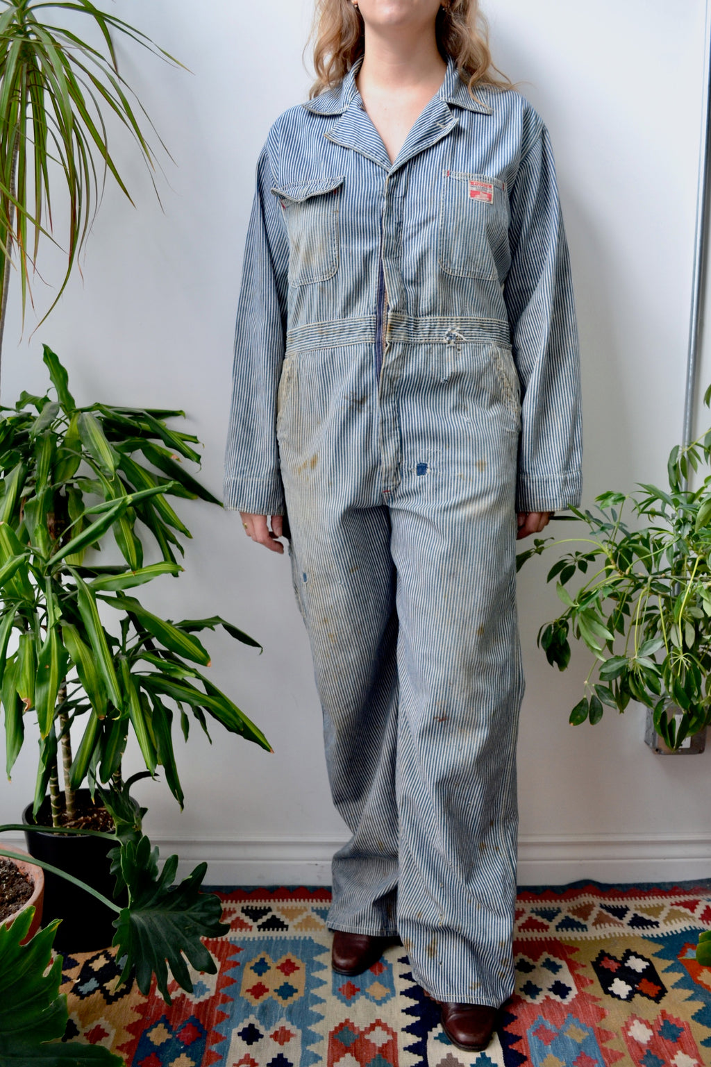 Fifties Hickory Striped Coveralls