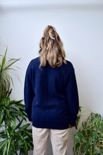 Nineties "J Crew" Navy Cardigan