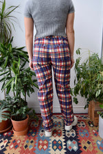 Seventies Plaid Dad Pants