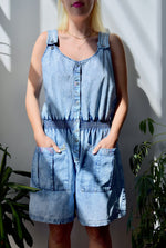 Eighties Acid Wash Romper