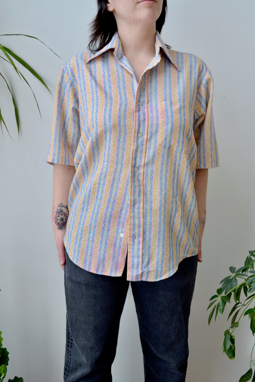 Towncraft Short Sleeve Button Up