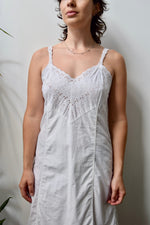 Vintage Eyelet Cotton Slip