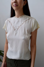 Vintage Ivory Blouse