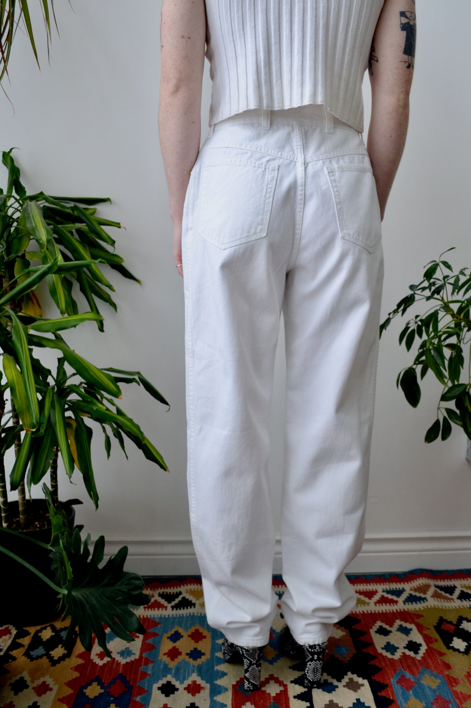 White Escada Jeans