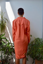 I.Magnin Mango Shirtdress