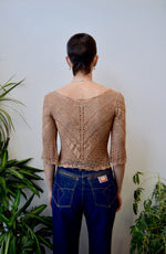 Copper Crochet Top