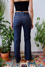Seventies Dark Wash Flare Jeans