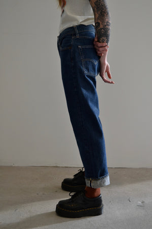 1960's Levis 501 Big E Selvedge Dark Wash Jeans