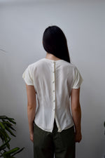 Vintage Ivory Blouse