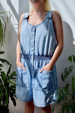 Eighties Acid Wash Romper