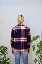 Wool Plaid Camping Jacket