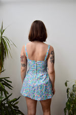 Blue Wildflower Playsuit