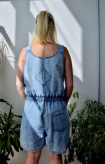 Eighties Acid Wash Romper