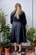 Classic Black Shirtdress