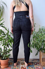 Black Lizwear Mom Jeans