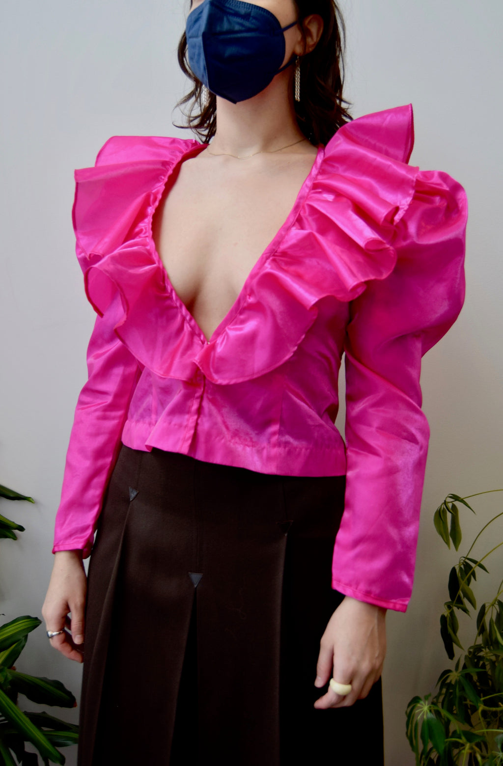 Dolly Parton Ruffle Blouse