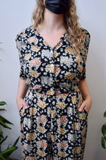 Rayon Bouquet Jumpsuit