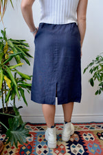 Ports Midnight Linen Skirt