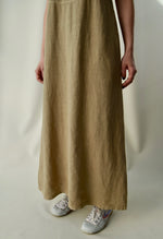 Alder Beige Linen Maxi Jumper Dress