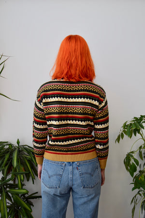 Sixties Nordic Wool Sweater