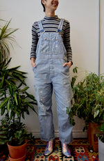 Vintage Lee Striped Overalls