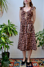 Seventies Summer Prairie Dress