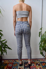 Designer Plaid Pants