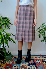 Blush Tweed Skirt