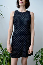 Nineties Sparkle Skater Dress
