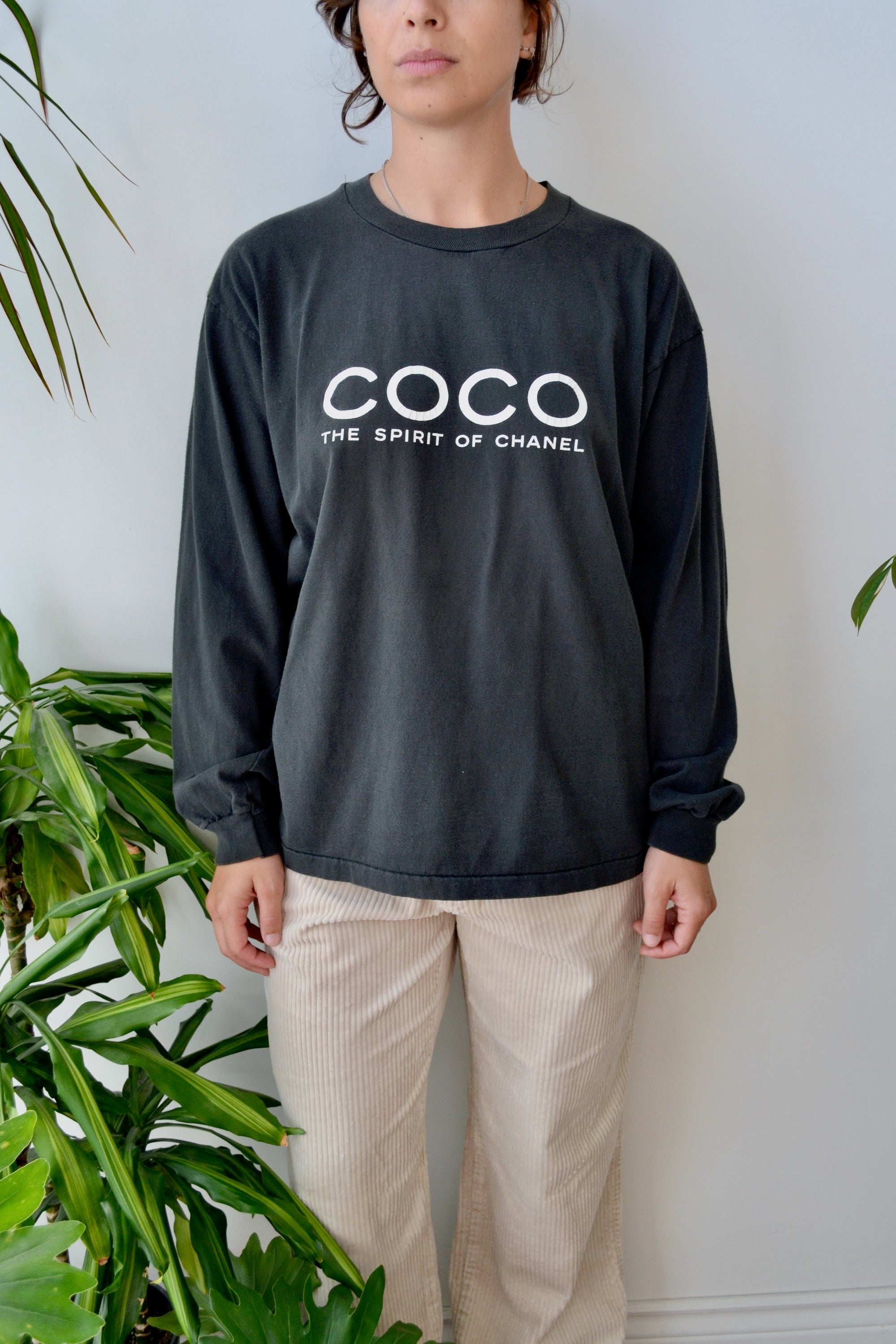 coco chanel sweatshirts for women logo