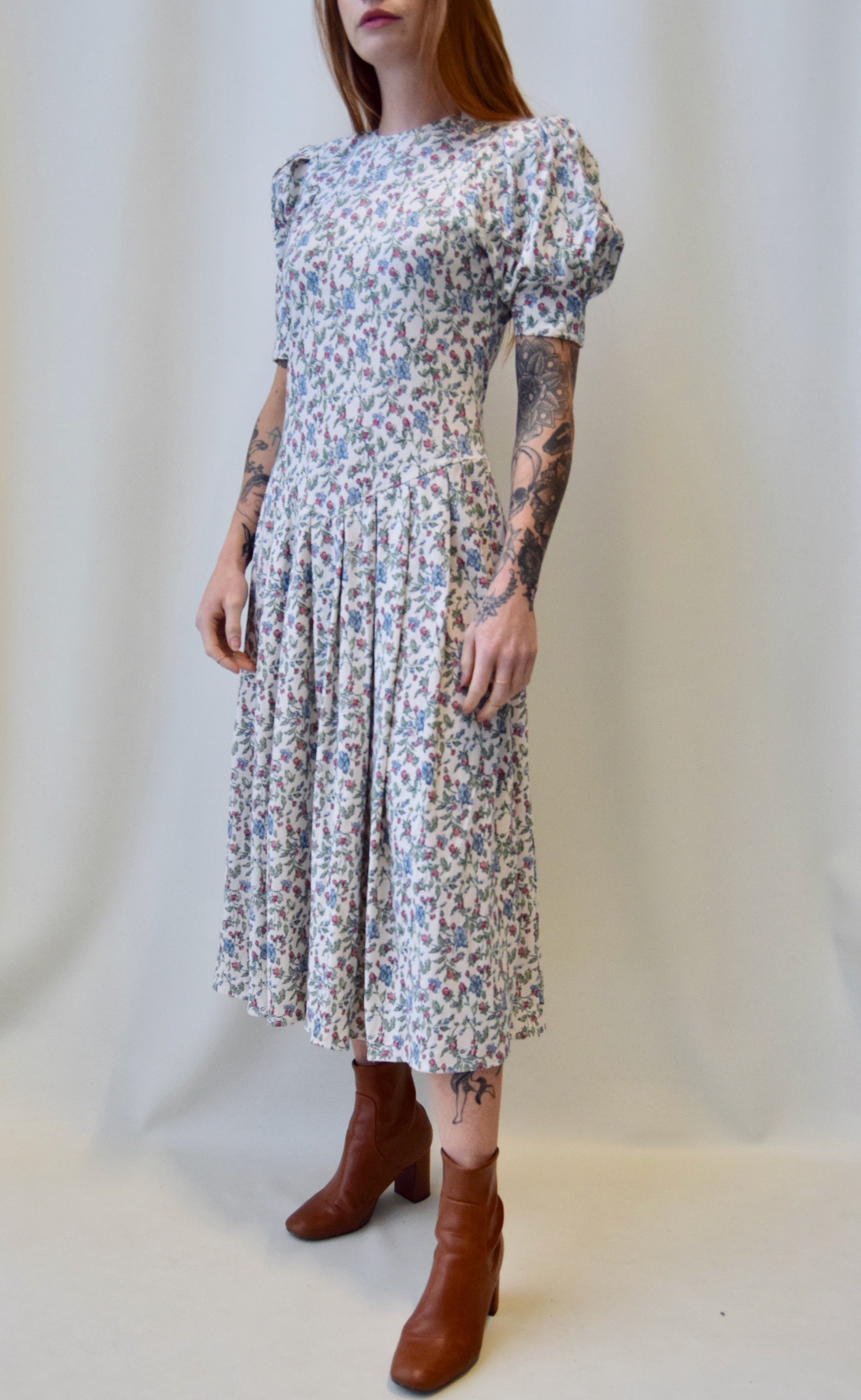80's Drop Waist Dress Community Thrift and Vintage 80's Drop Waist Dress Community Thrift and Vintage