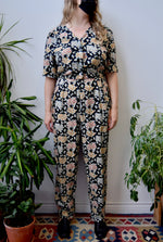 Rayon Bouquet Jumpsuit