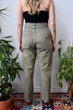 Green Levi's Carpenters