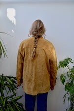 Caramel Suede Shacket