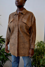 Cheetah Suede Shacket