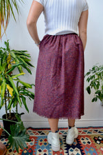 Seventies Speckled Tweed Skirt