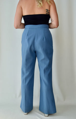 Outrags of California Steel Blue Trousers