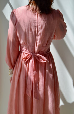 Millenial Pink Gunne Sax Dress