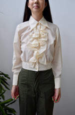 Butter Ruffle Blouse