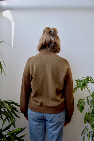 Seventies Wool Zip Sweater