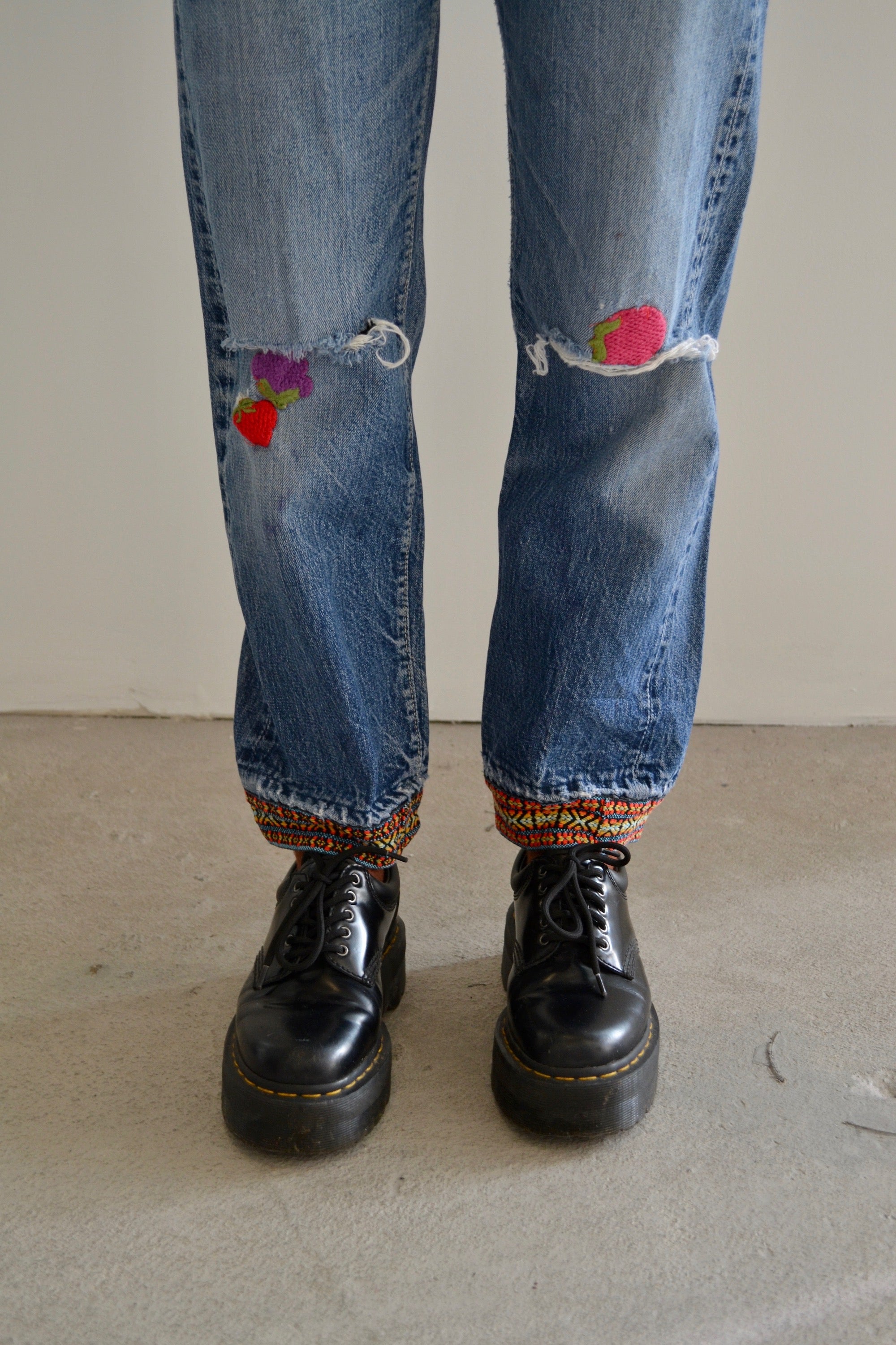 1960's "Turned On" Big E Selvedge Levis Jeans