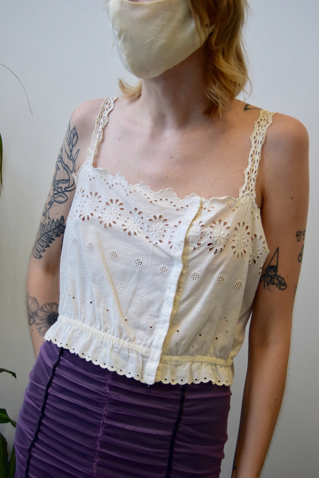 Antique Eyelet Camisole