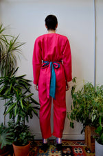 Magenta Teal Pantsuit