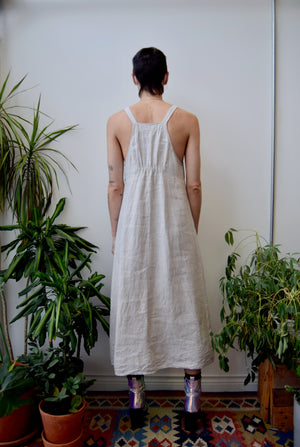 Linen Jumper Dress