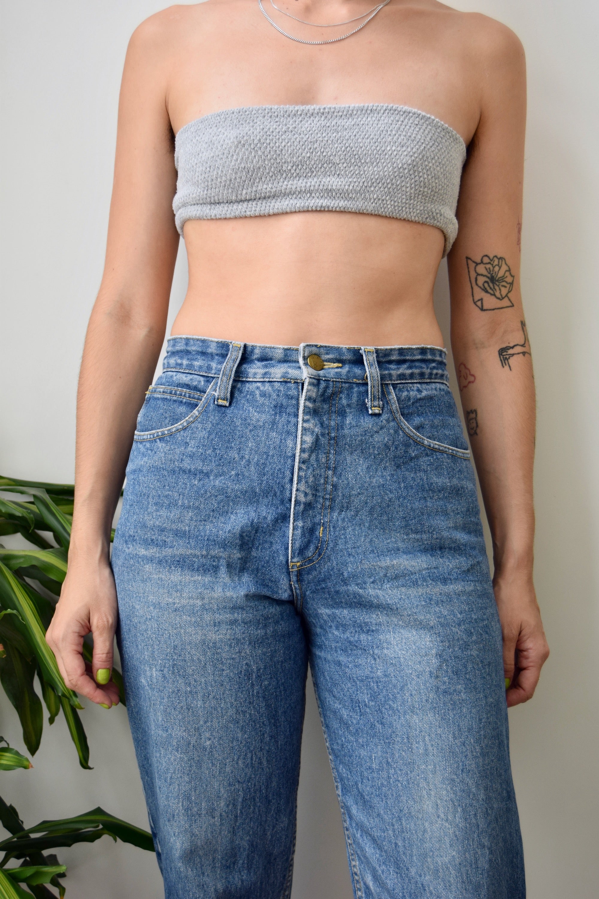 90s Guess Ankle Zip Jeans