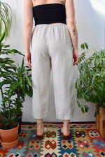 Wheat Linen Lounge Pants