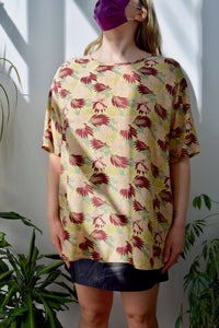 FLAX Rayon Printed Top