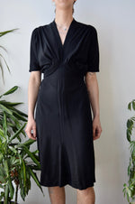 Vintage Perfection Black Dress