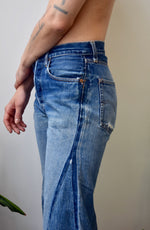 Vintage Big E Levis Folk Art Jeans